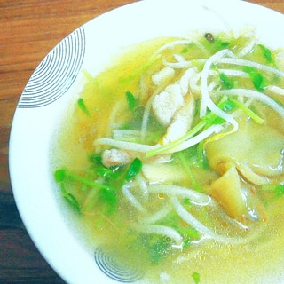 ザーサイ風味な中華スープ